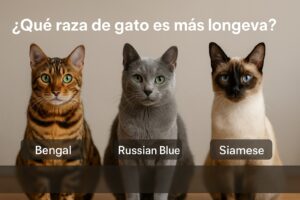 ¿Qué raza de gato es más longeva? Descubre las opciones más duraderas