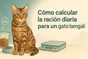 Cómo calcular la ración diaria para un gato bengalí (guía práctica y precisa)