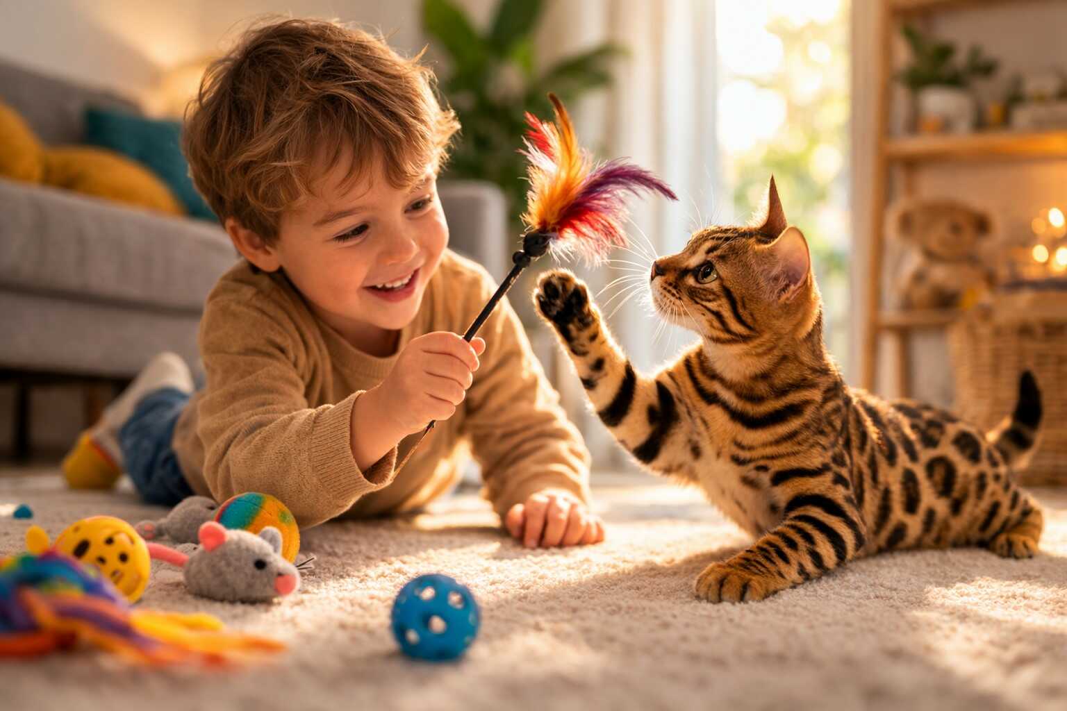 Mascotas para niños pequeños