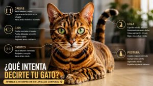 Cómo entender el lenguaje corporal de tu gato